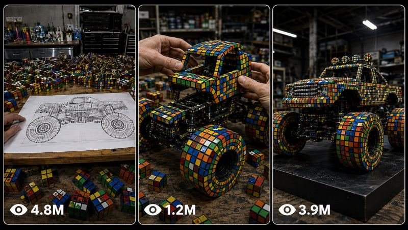 RUBIK CUBE ASSEMBLING