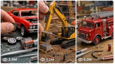 Viral Miniature Vehicle Assembly ASMR