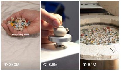 TINY HANDMADE CERAMIC ASMR