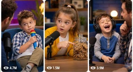 Comedy Interview / Cute Kid Talk-Show Moment
