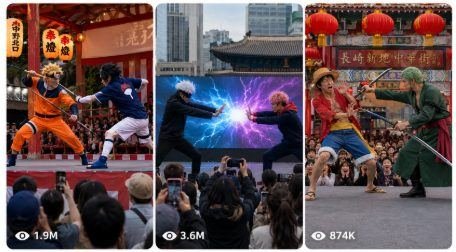 China ka live Naruto cosplay