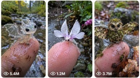 Viral Micro Fantasy Nature Discovery