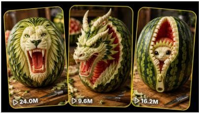 WATERMELON SCULPTURE