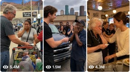 American Billionaire Kindness