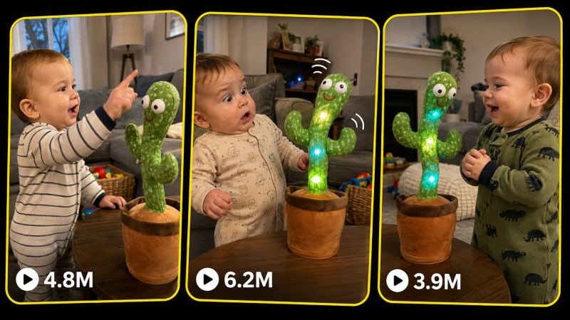 Dancing Cactus vs Baby